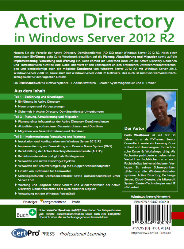 Active Directory in Windows Server 2012 R2